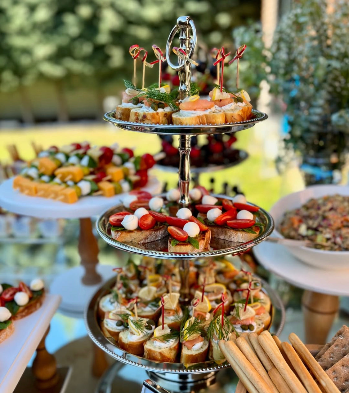 Buffet traiteur haut de gamme pour mariage à la Villa du Parc à Mulhouse