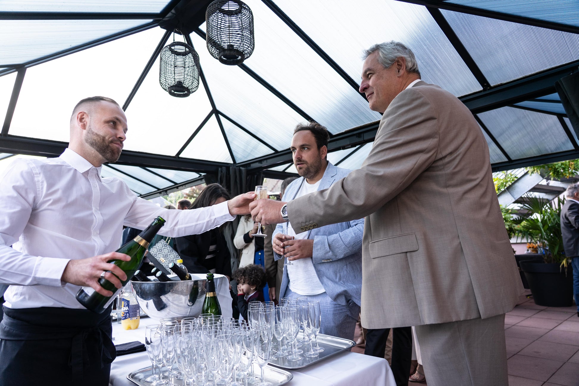 Photo de cocktail de mariage à l'Hôtel des Vosges, image 4