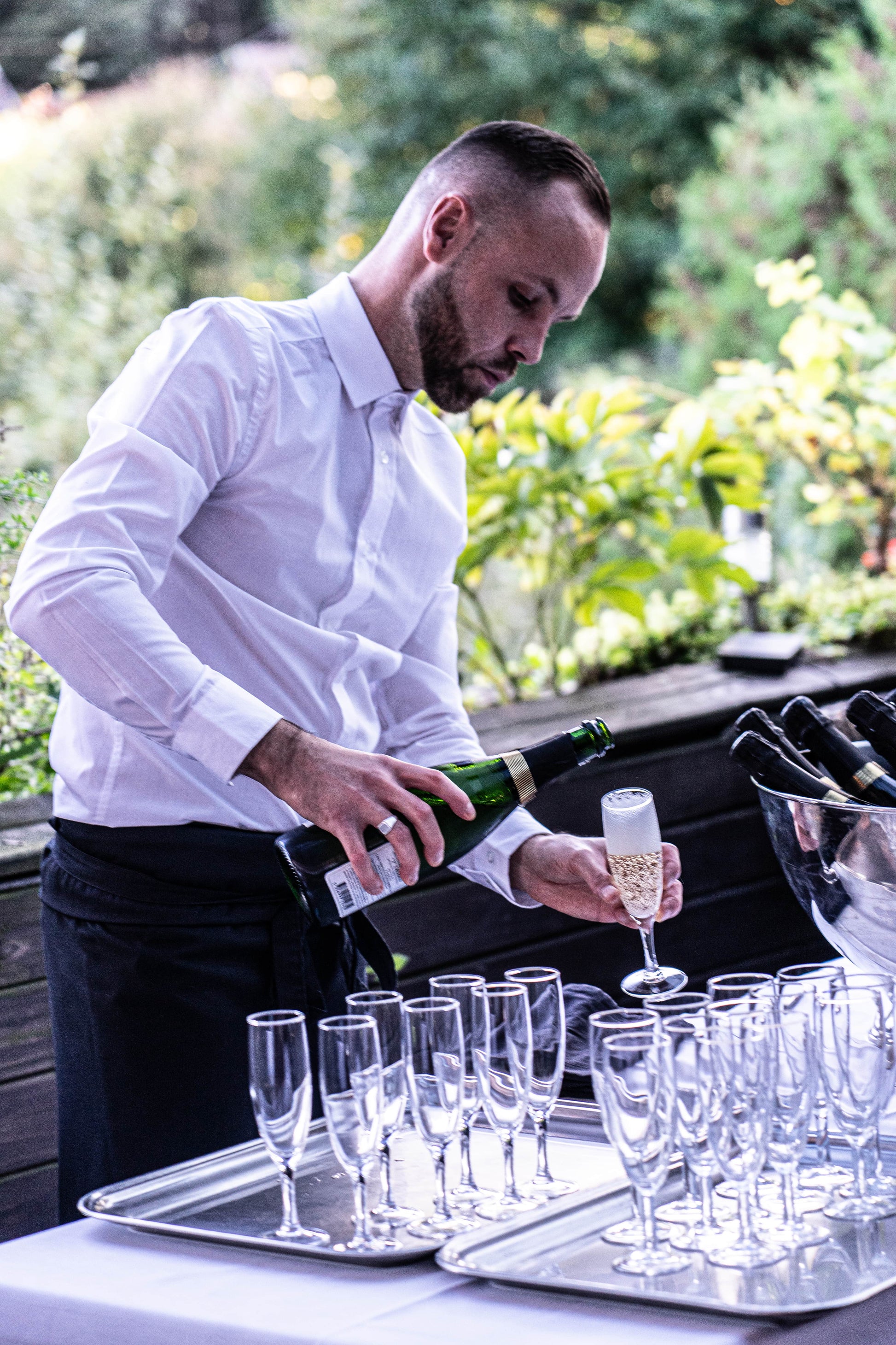 Photo de cocktail de mariage à l'Hôtel des Vosges, image 7