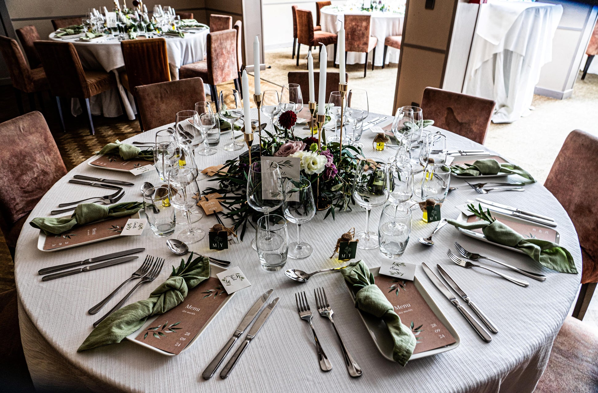 Photo de décoration de mariage à l'Hôtel des Vosges, image 10