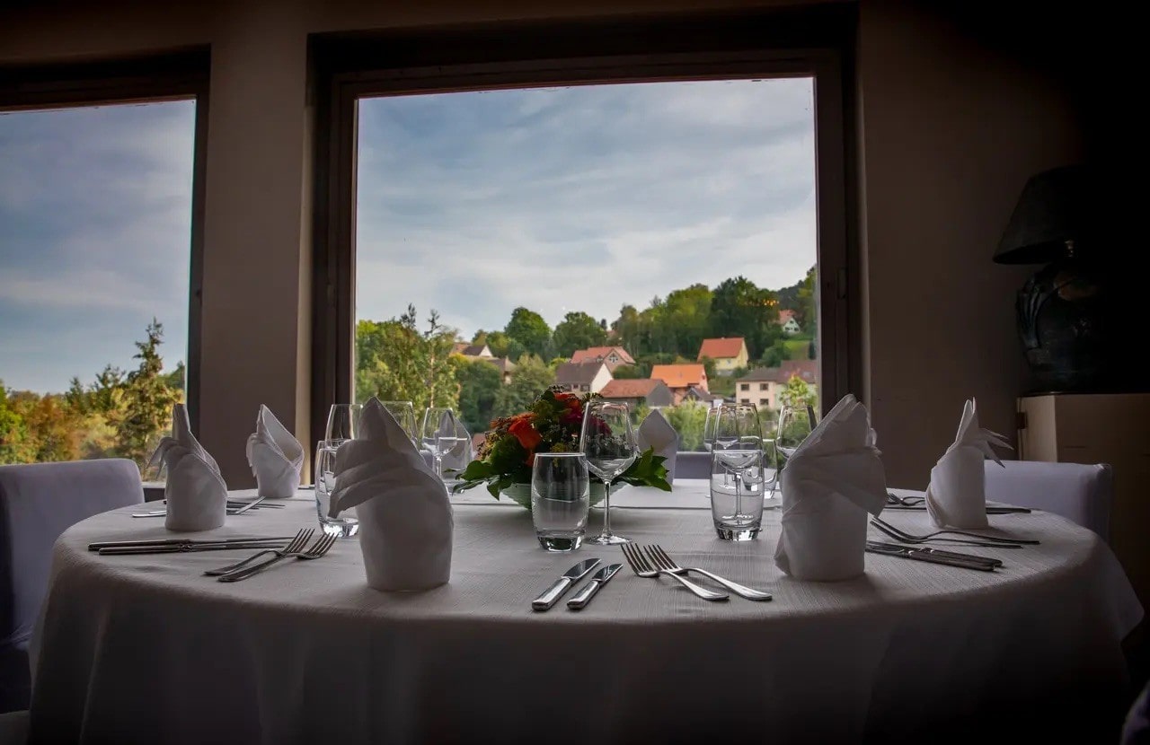 Photo de fête de mariage à l'Hôtel des Vosges, 