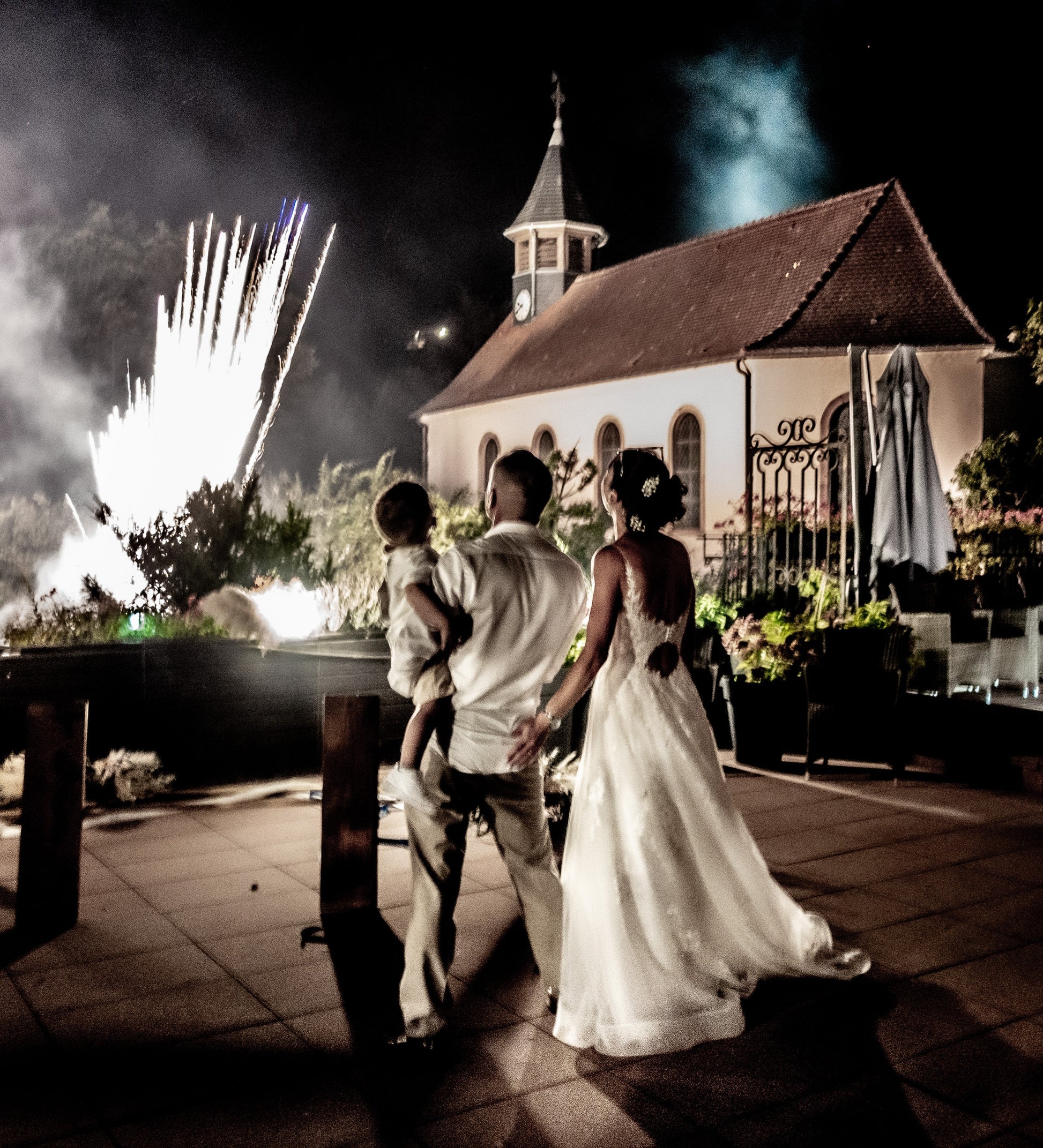 Photo de fête de mariage à l'Hôtel des Vosges, 