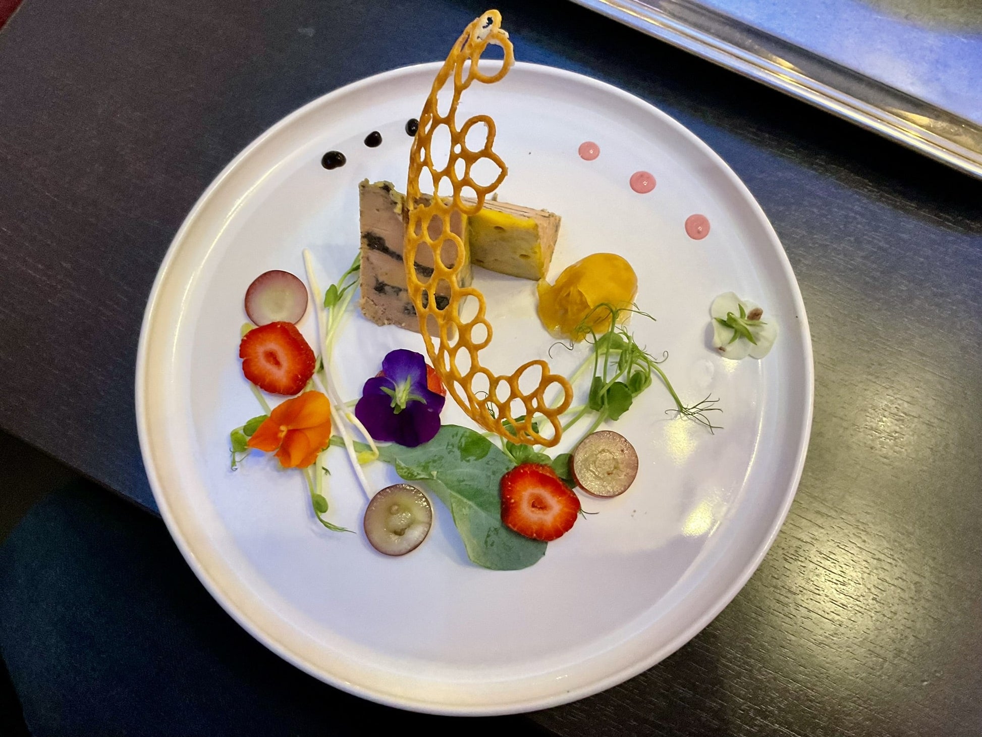 Photo de plats de mariage à l'Hôtel des Vosges, image 6