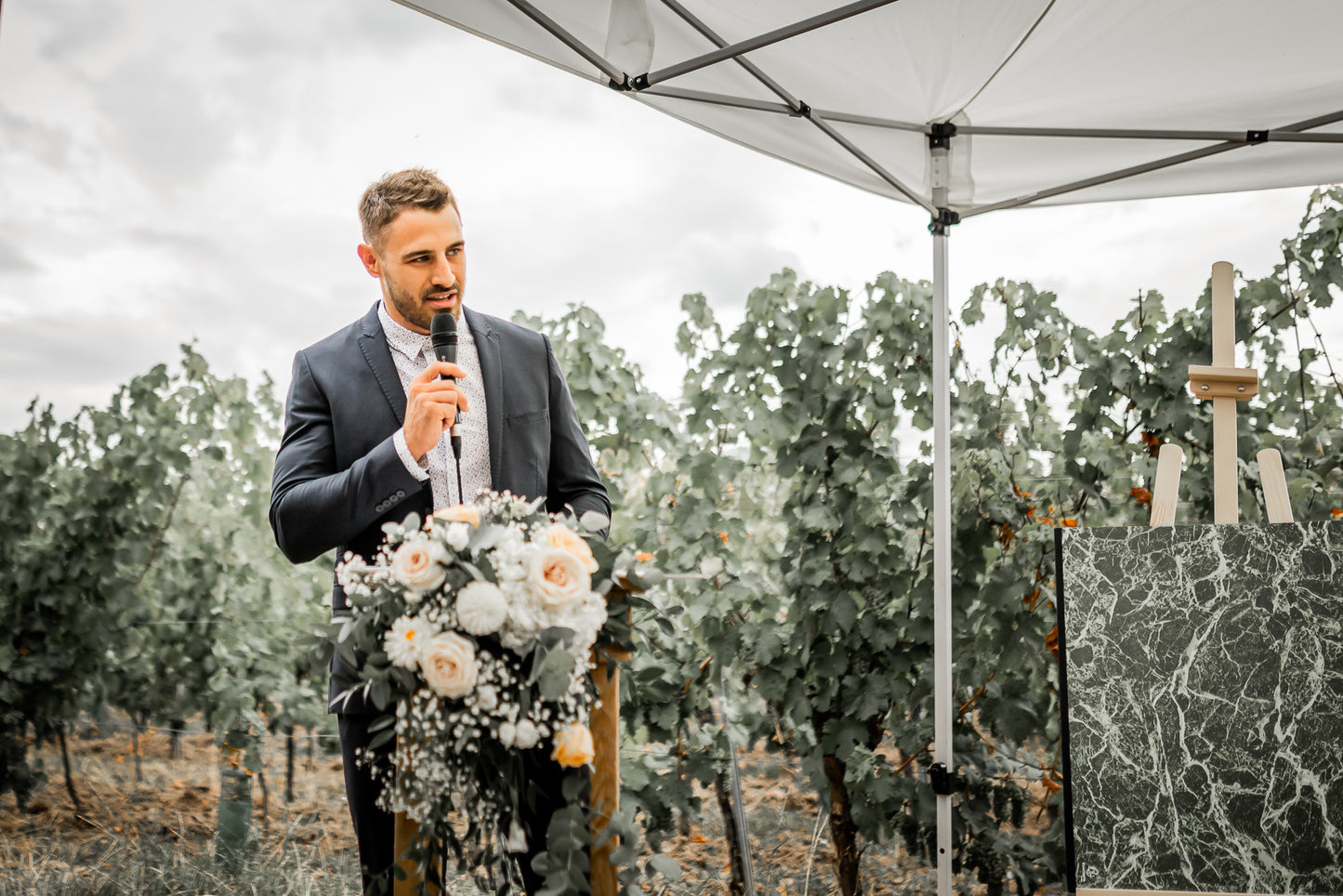 Mariage Alsace Domaine Achillée dans les vignes 