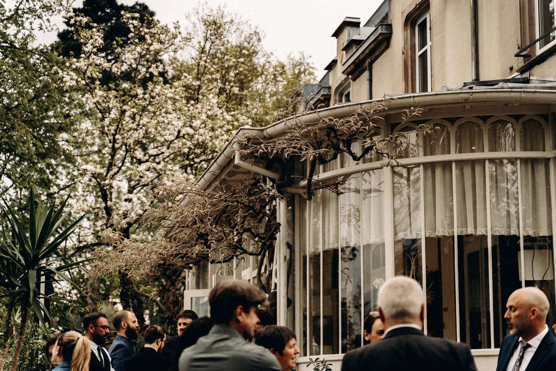 Vue extérieure de la Villa du Parc, lieu de mariage élégant en Alsace